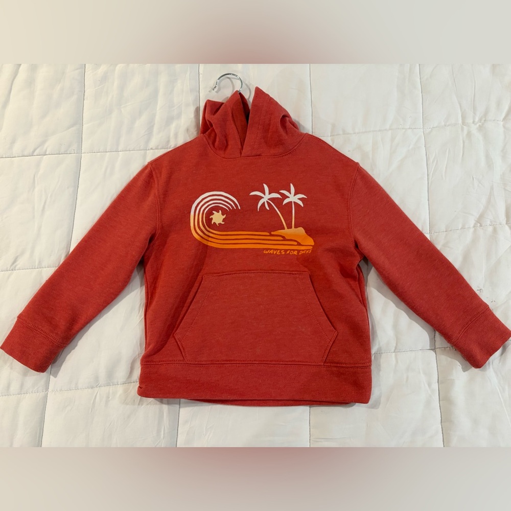 Old Navy Kids Graphic Hoodie Sweatshirt Size 5
